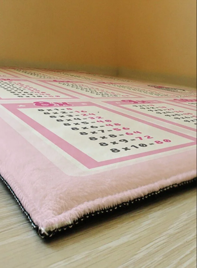 RH0501 Balerinli Çarpım Tablosu Çocuk Odası Halısı
