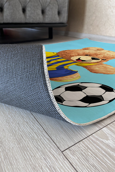Rugland RH0401 Sarı Lacivert Çocuk Halısı