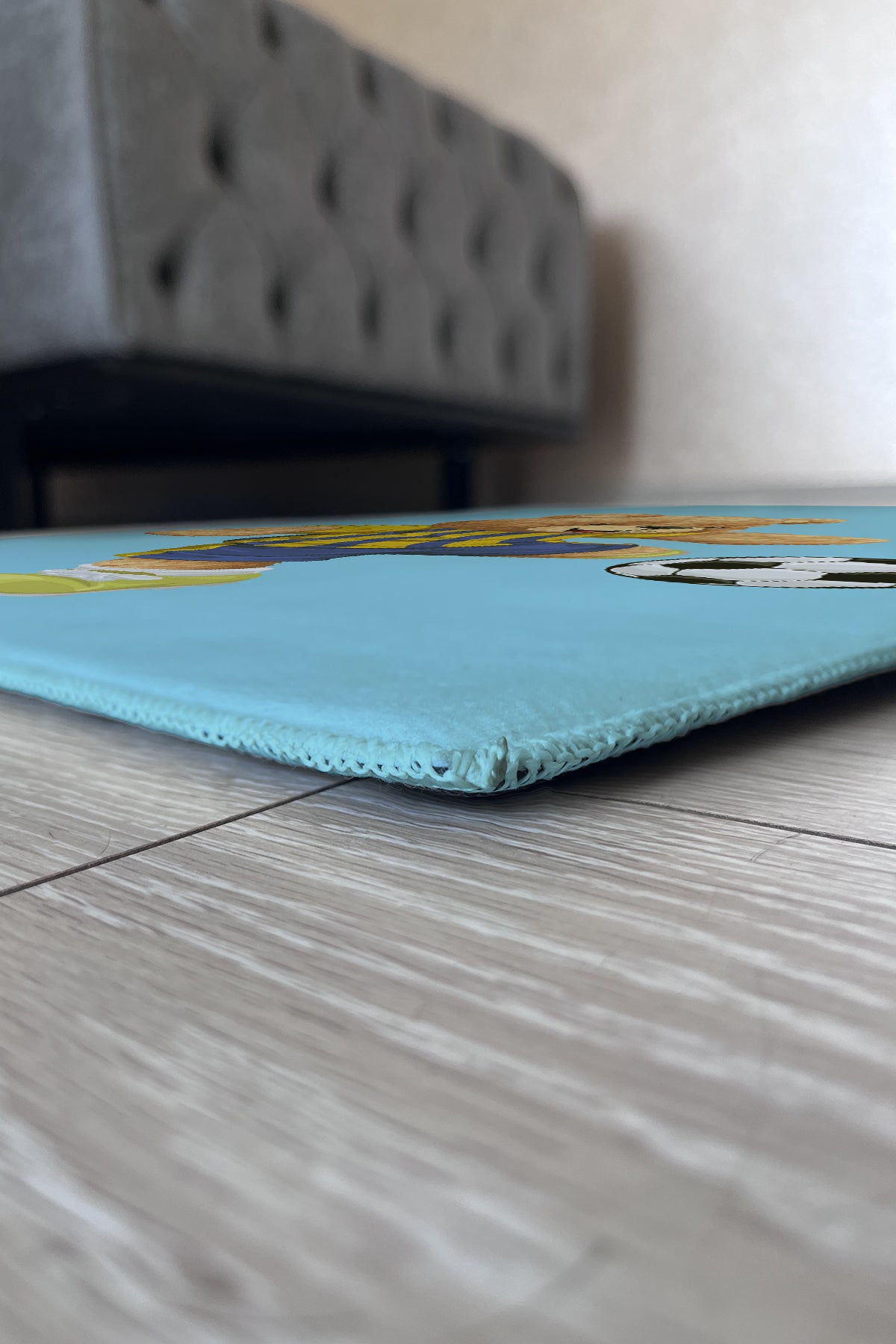 Rugland RH0401 Sarı Lacivert Çocuk Halısı