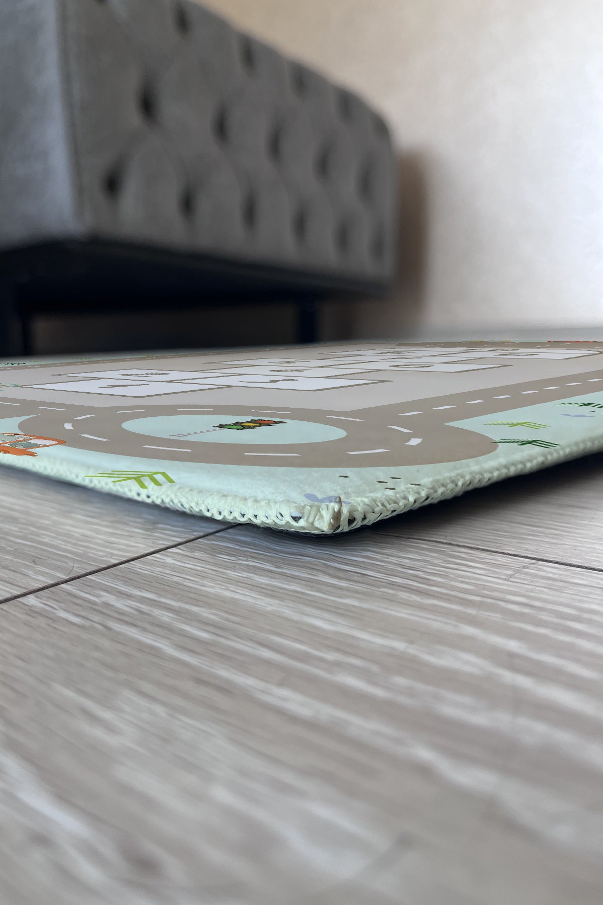 Rugland RH0410 Yarış Temalı Seksek Çocuk Halısı