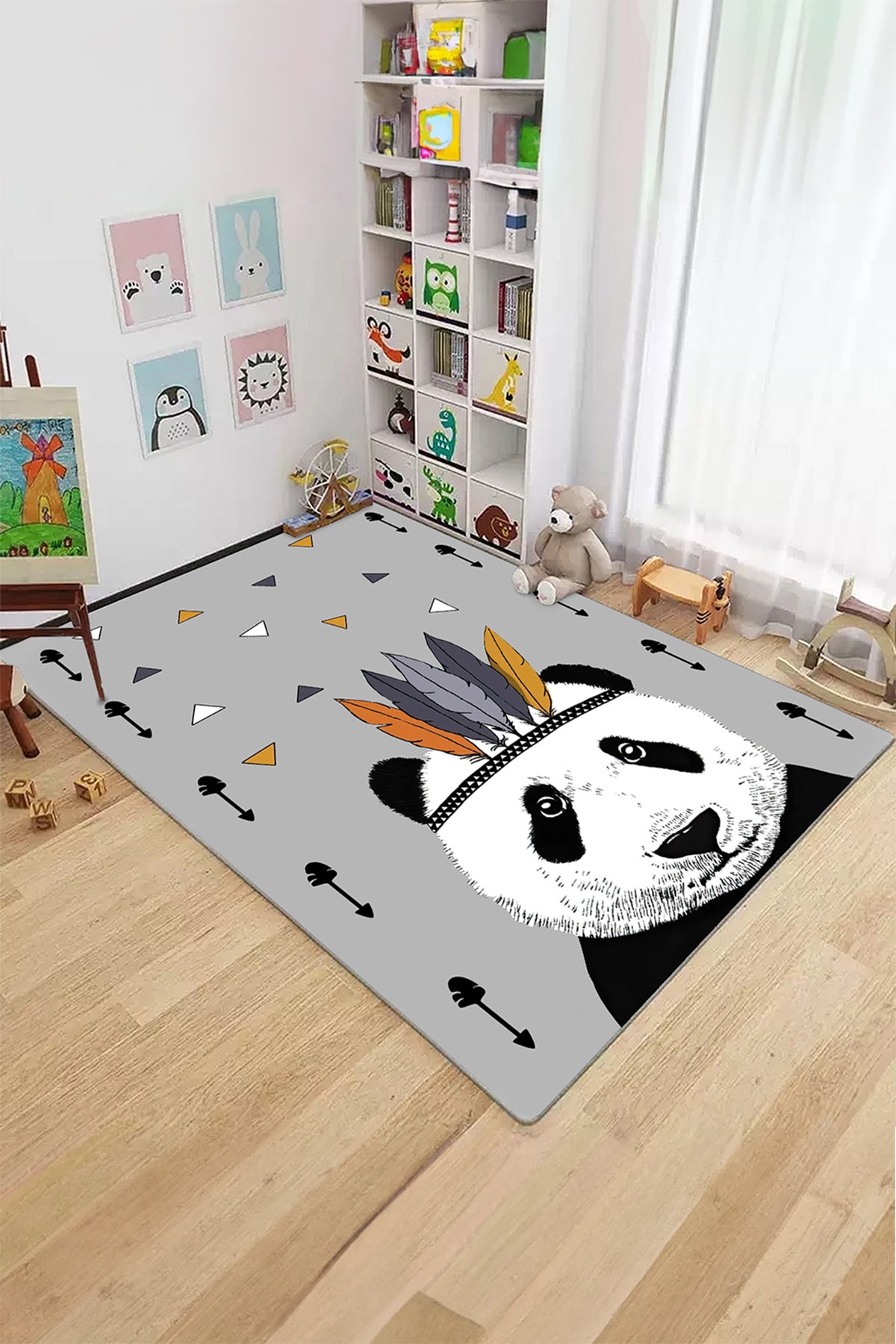 RUGLAND RH0417 Panda Çocuk Halısı