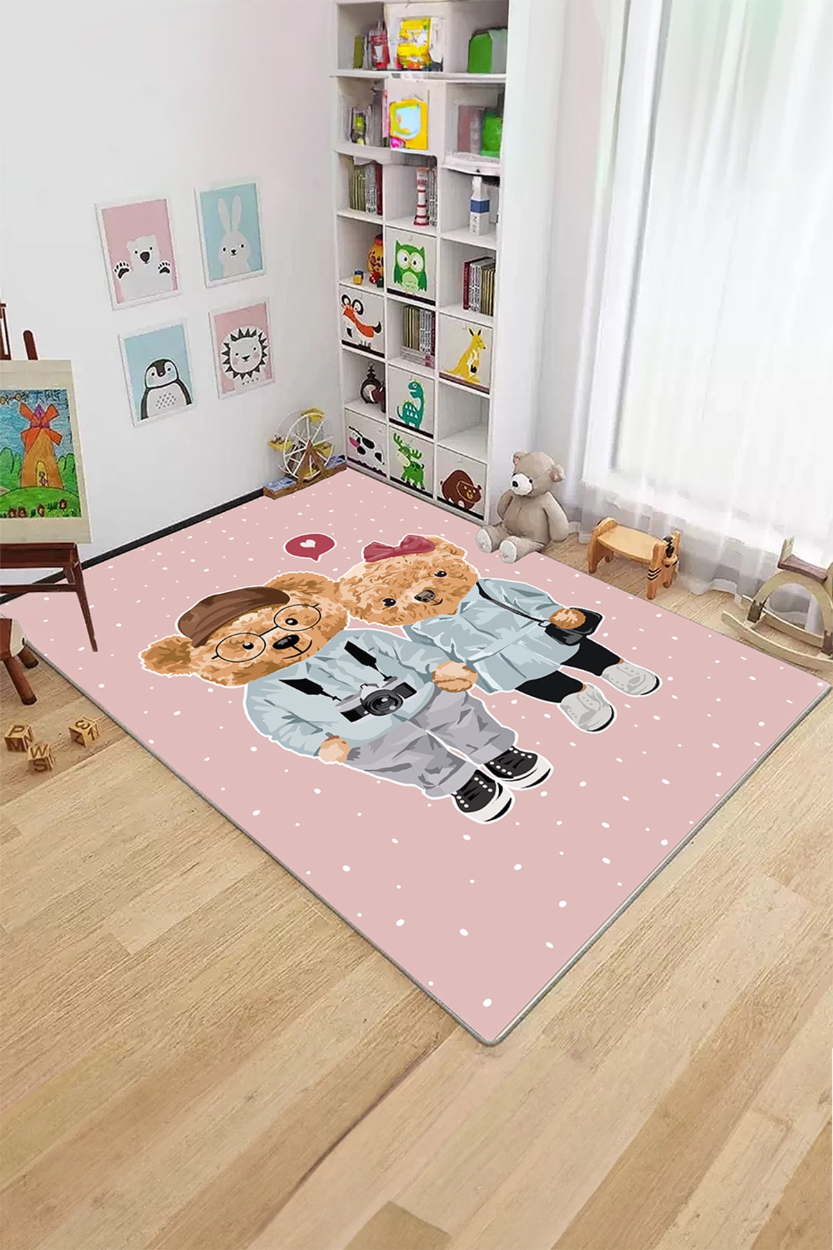 RH0421 Teddy Bear Çocuk Halısı
